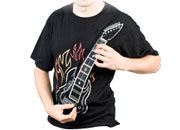 Guitar t-shirt with mini amp Guitar t-shirt with mini amp