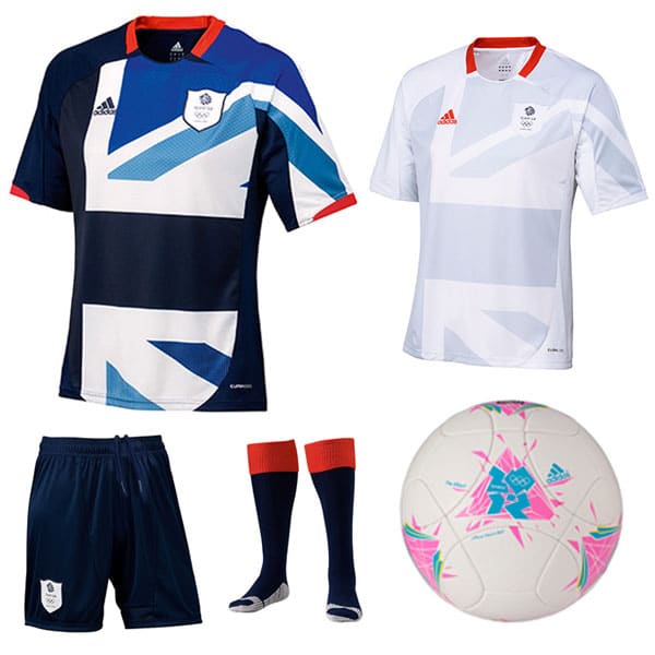 TeamGB Official adidas Replica Football Kit